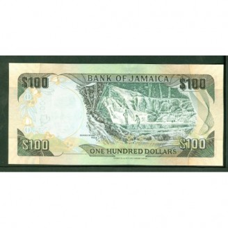 Jamaïque 100 Dollars 2007...