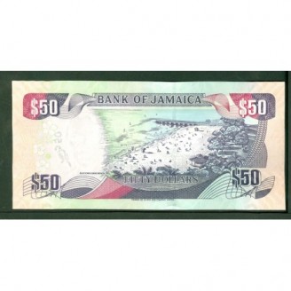 Jamaïque 50 Dollars 2007...