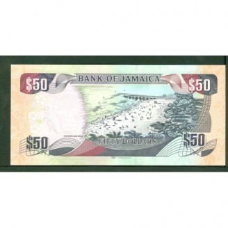 Jamaïque 50 Dollars 2013...