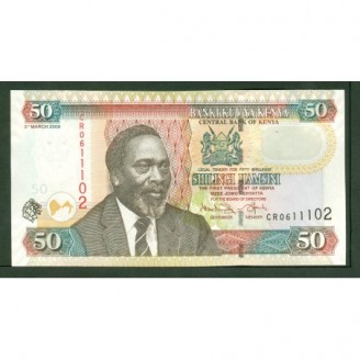 Kenya 50 Shilingi 2008...