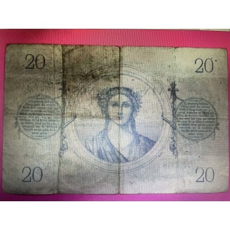 20 francs Chazal 12 - 1872...