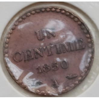 FRANCE 1 CENTIME DUPRE 1850...