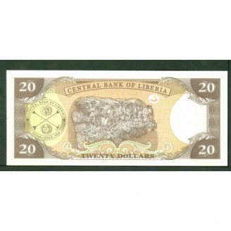 Libéria 20 Dollars 2011...