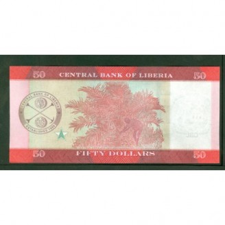 Libéria 50 Dollars 2016...