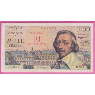 France ETAT TB+ 1000 Francs...