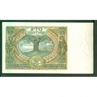 Pologne 100 Zlotych 1934...
