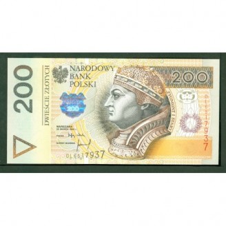 Pologne 200 Zlotych 1994...