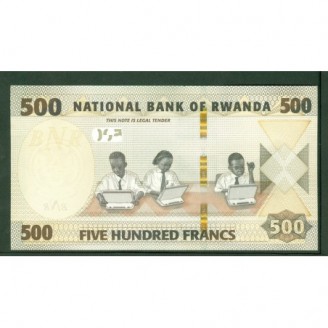 Rwanda P.new Neuf Unc 500...