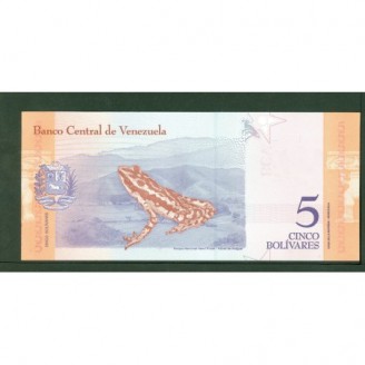 Vénezuela 5 Bolivares P.102...