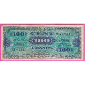100 Francs Trésor Français...