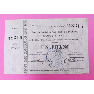 Billet de Nécessité 1 FRANC...