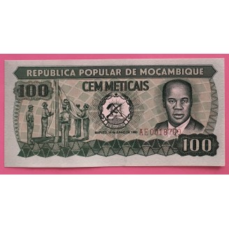 Mozambique 100 Meticais...