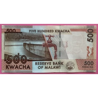 Malawi 500 Kwacha  P.61a...