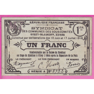 Billet De Nécessité De...