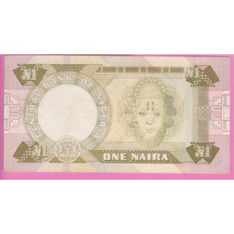 Nigeria 1 Naira P.23b Pr...