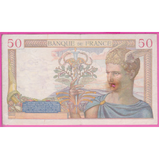 50 Francs Cérès ETAT TTB-...