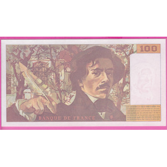 100 Francs Delacroix Etat...