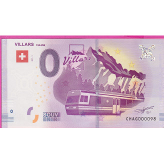 Suisse Villars N°98 Billet...