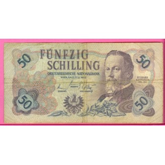 Hongrie P.137 B 50 Shilling...