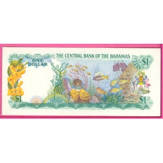 Bahamas P.35 1 Dollar  Pr...