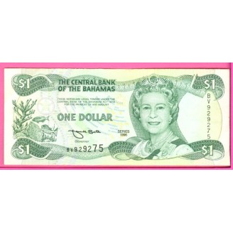 Bahamas P.57 1 Dollar Pr...
