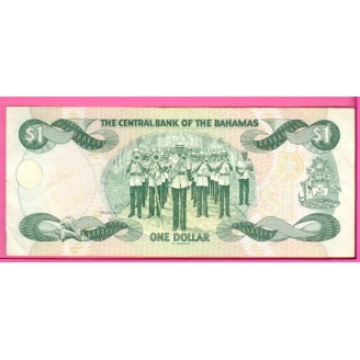 Bahamas P.57 1 Dollar Pr...