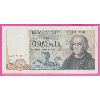 Italie P.102b ETAT TB+ 5000...