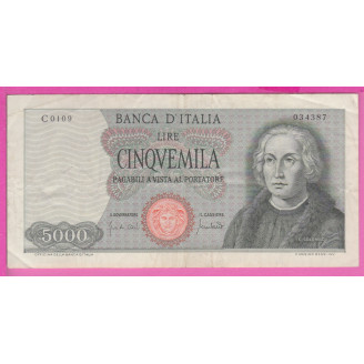 Italie P.98c ETAT TB+ 5000...