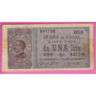 Italie P.36a Etat TB 1 Lire...