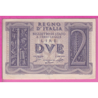 Italie P.27 ETAT SUP 2 Lire...