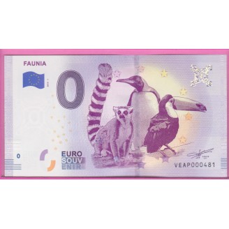 ESPAGNE FAUNIA  0 EURO...