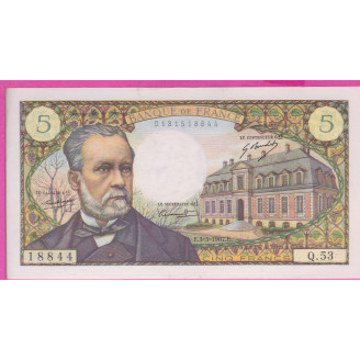 5 Francs Pasteur Etat SUP...