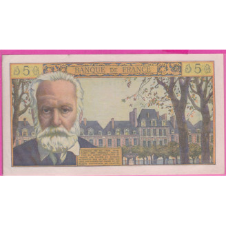5 Francs Victor Hugo Etat...