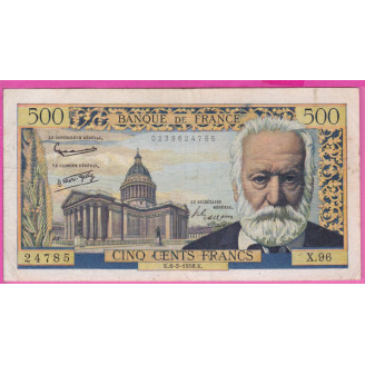 500 Francs Victor Hugo Etat...
