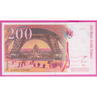 200 Francs Eiffel Etat SPL...