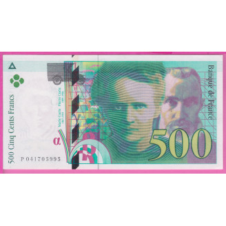 500 Francs Pierre Et Marie...