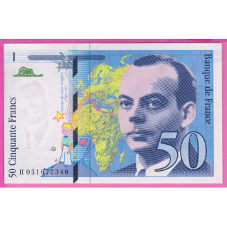 50 Francs Saint Exupéry...