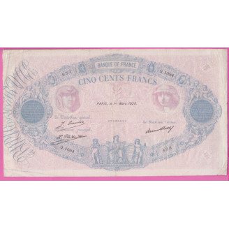 France ETAT TB 500 Francs...