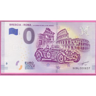 ITALIE BRESCIA-ROMA 0 EURO...