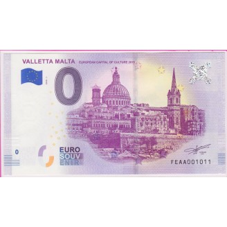 Malte Valletta Malta 0 Euro...