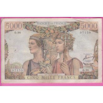 5000 Francs Terre Et Mer...