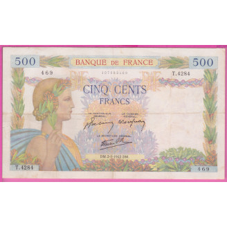 France 500 Francs La Paix...