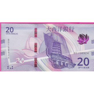 Macau P.91 ETAT NEUF UNC 20...