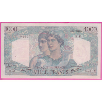 France Etat SUP 1000 Francs...