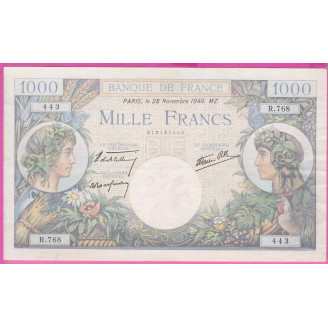 1000 Francs Commerce Et...