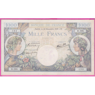 1000 Francs Commerce Et...