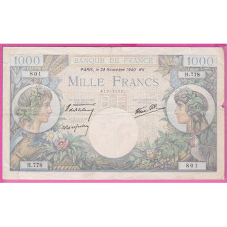 1000 Francs Commerce Et...