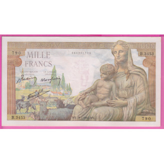 1000 Francs Demeter Etat...