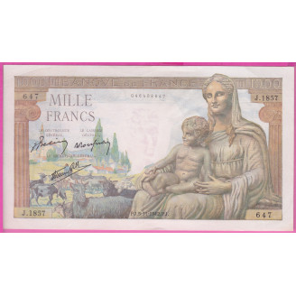 1000 Francs Demeter Etat...