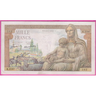 1000 Francs Demeter Etat...